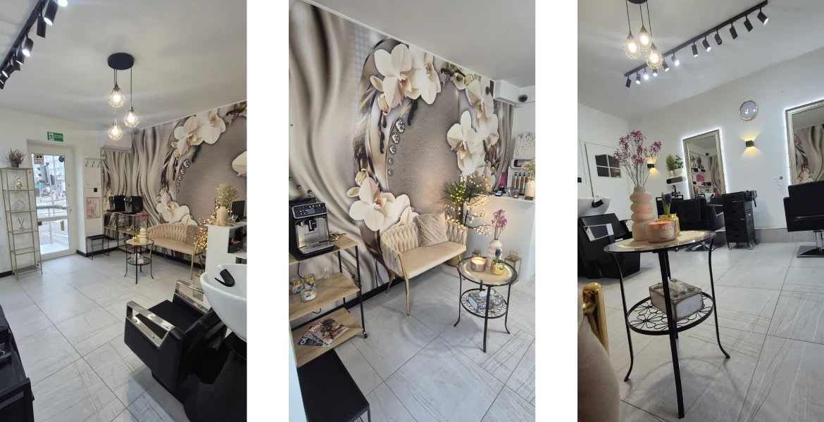 wnętrze salonu fryzjerskiego